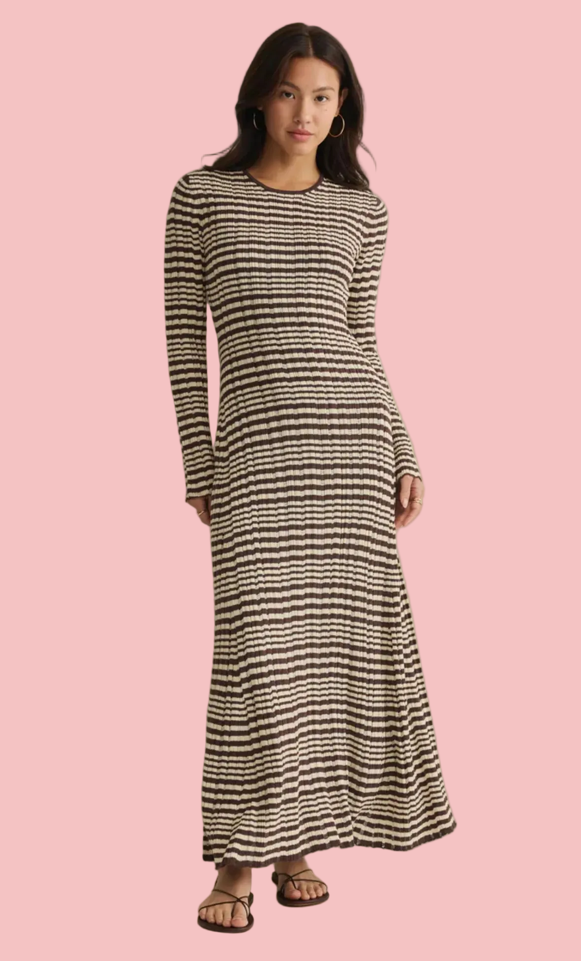 Rosalyn Chocolate Cherry Dress