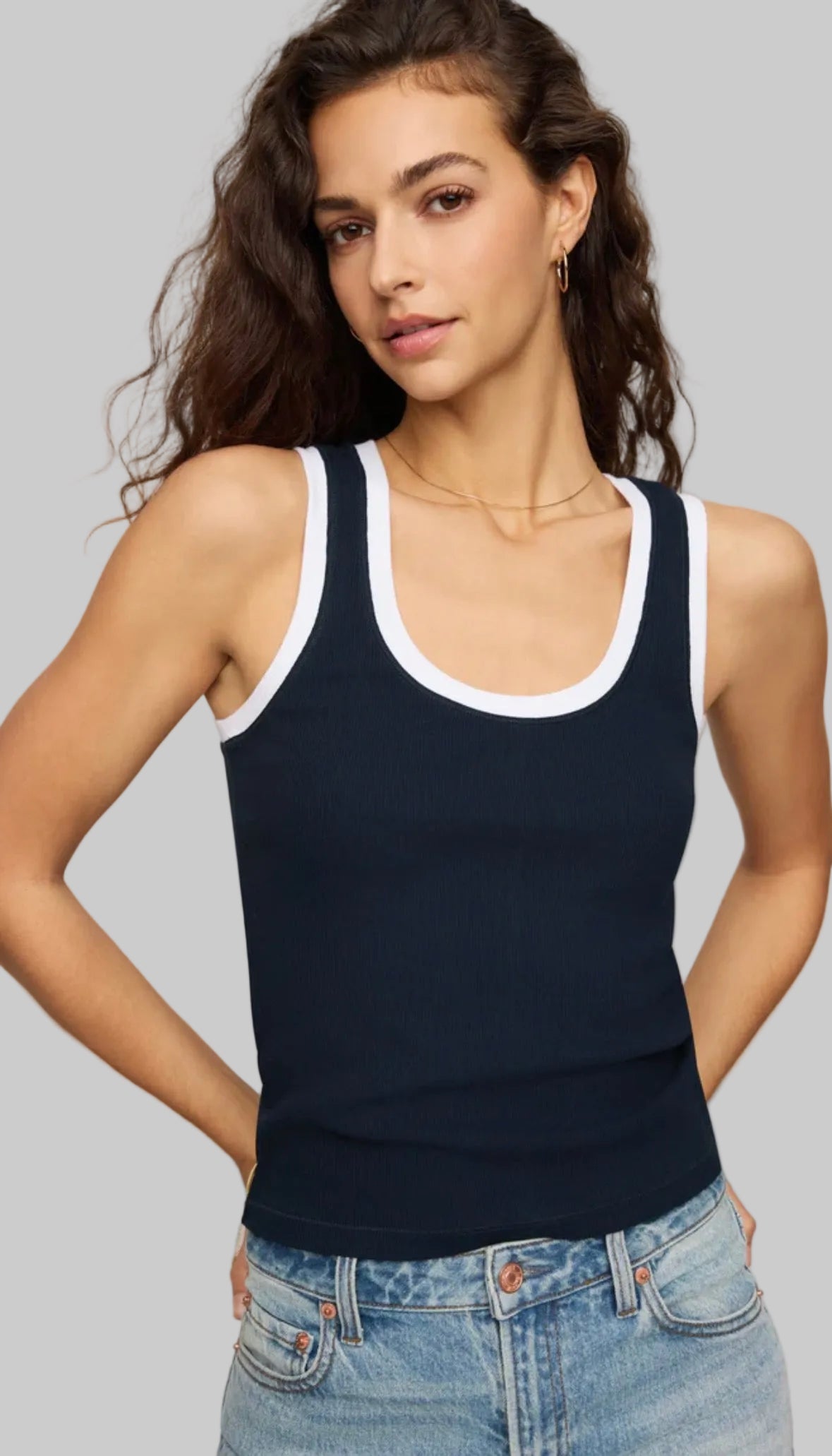 Arya Rib Tank in Eclipse