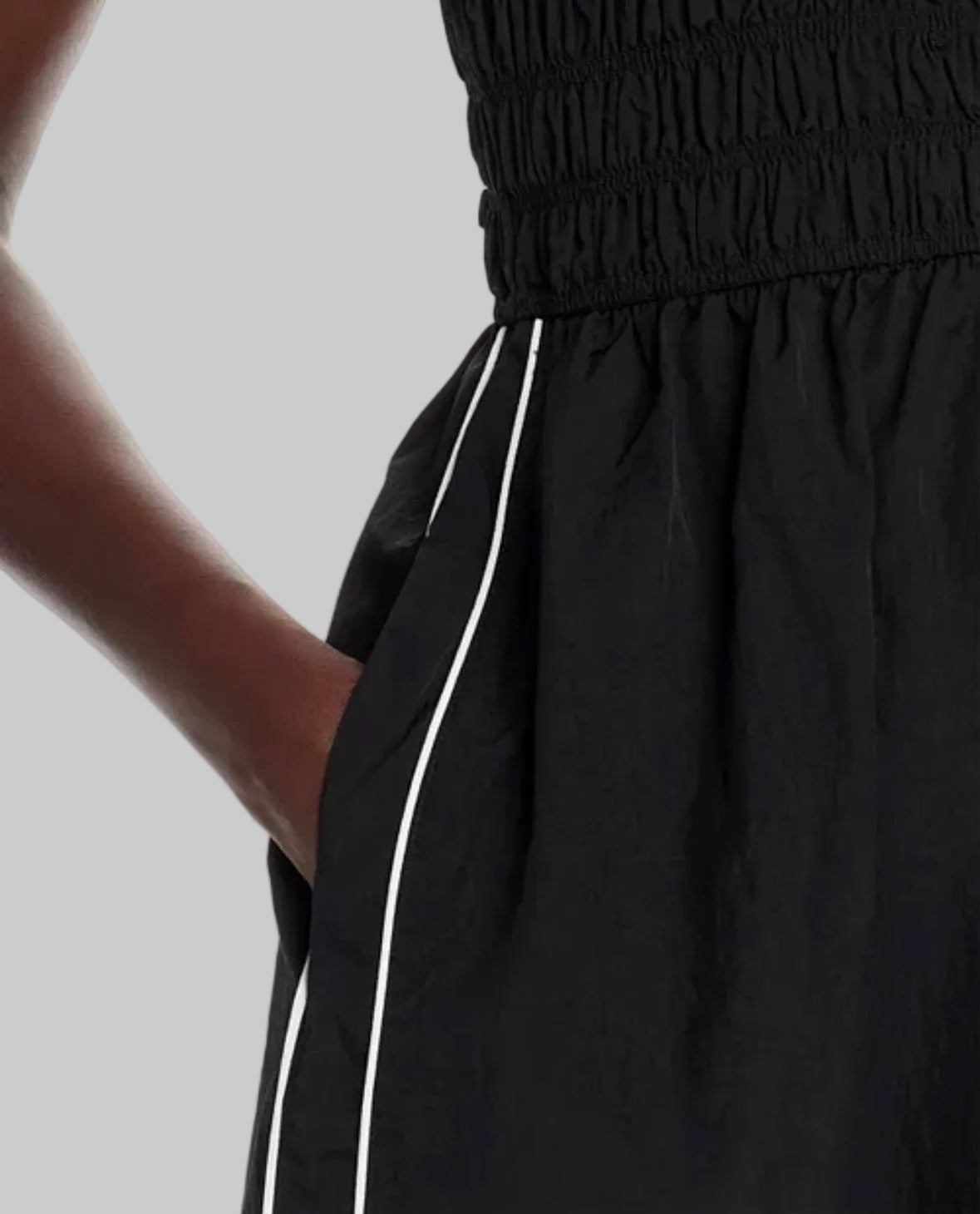 Seline Black & White Dress