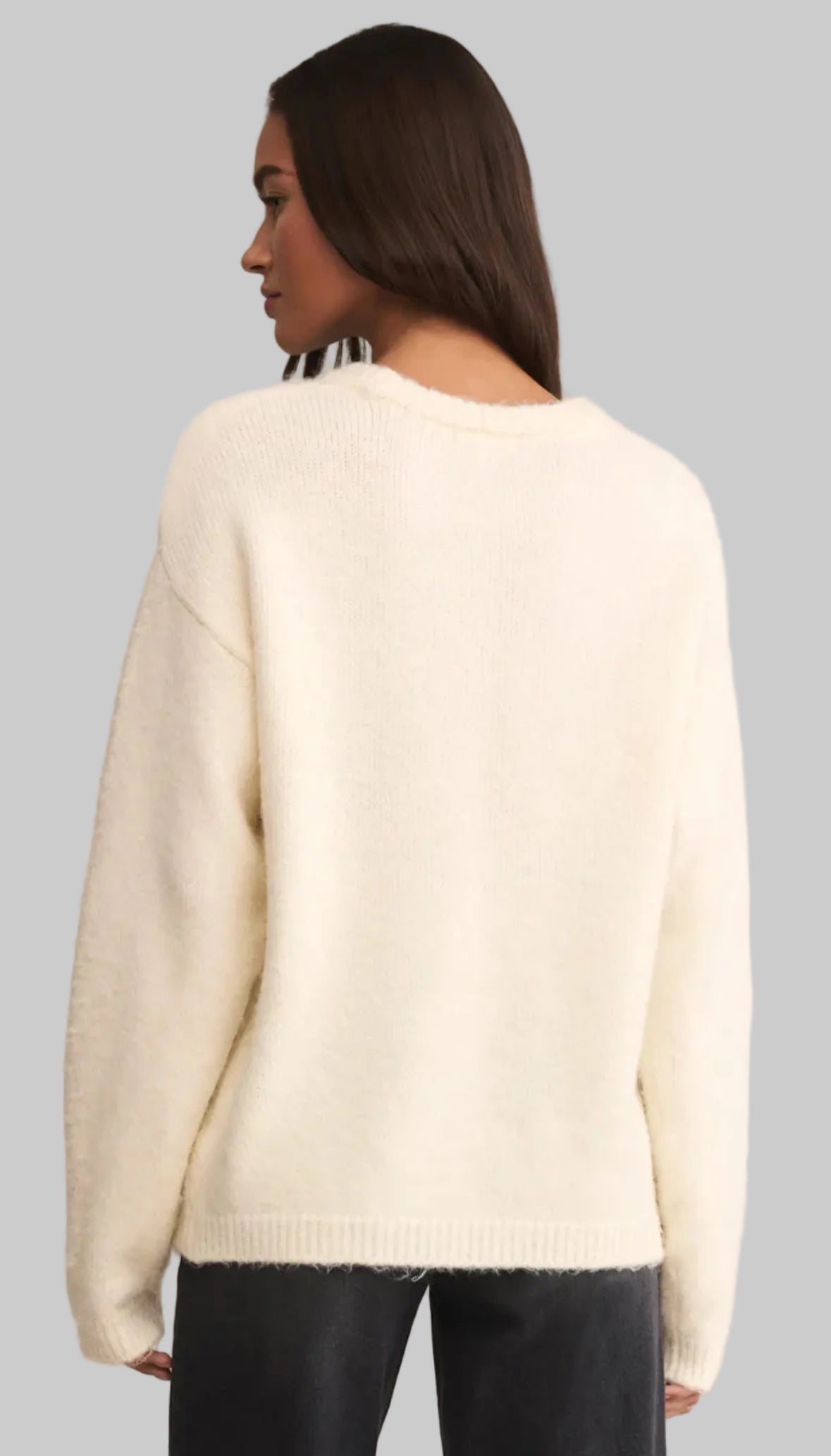 Warm White Snowed In Sweater
