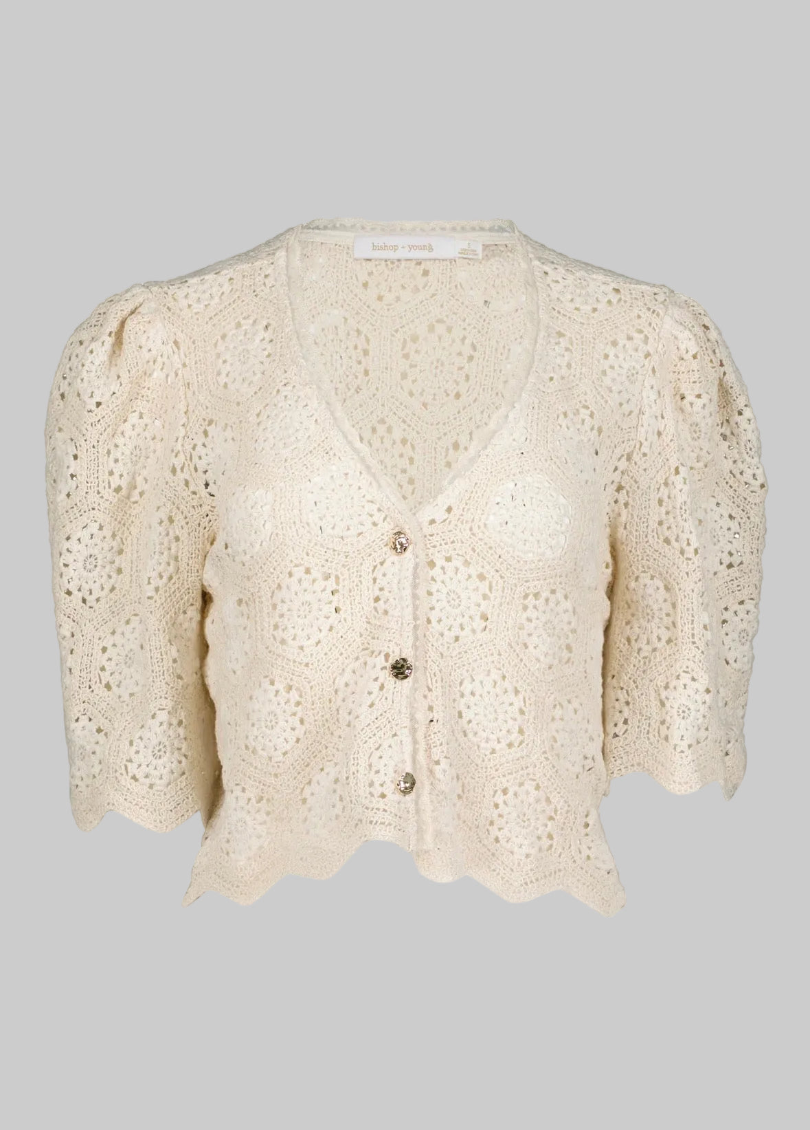 Sand Crochet Summer Cardigan