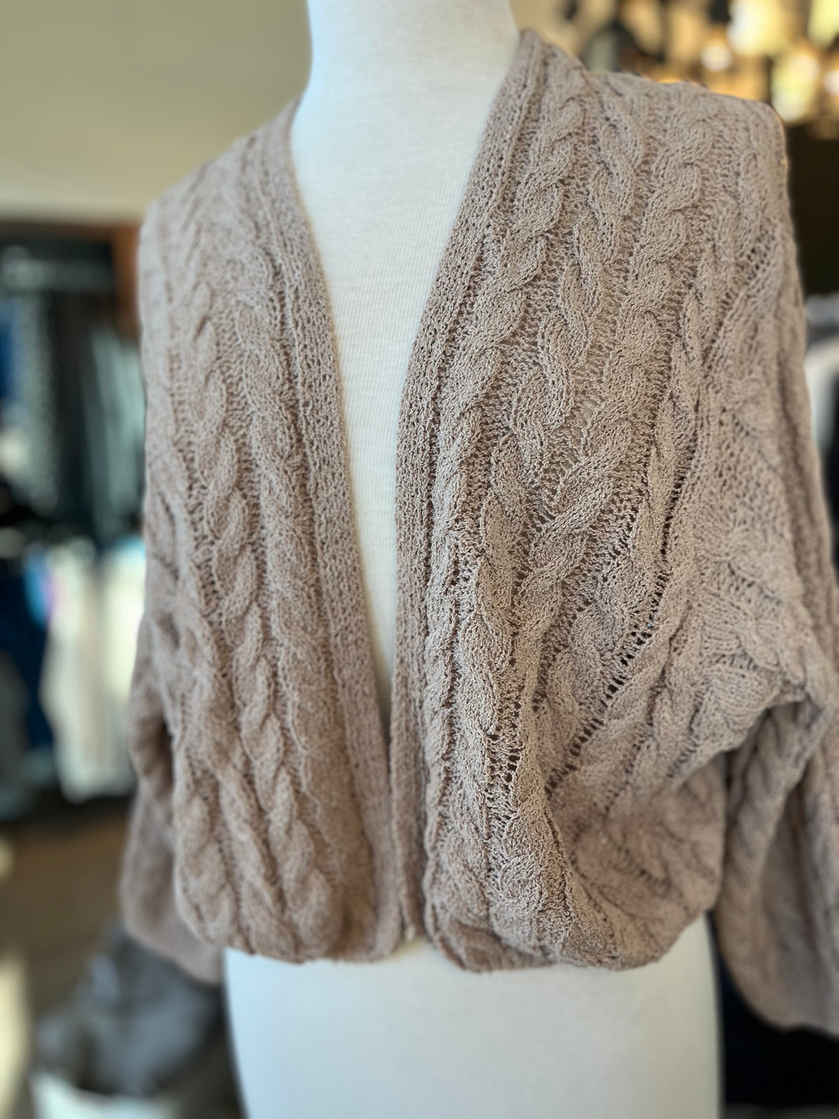 Winnie knitted cardigan