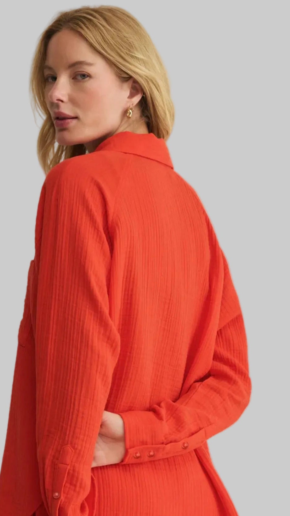 Airy Top in Lychee
