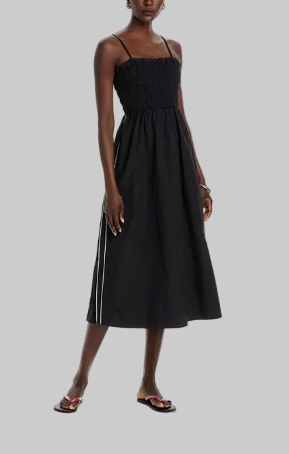 Seline Black & White Dress