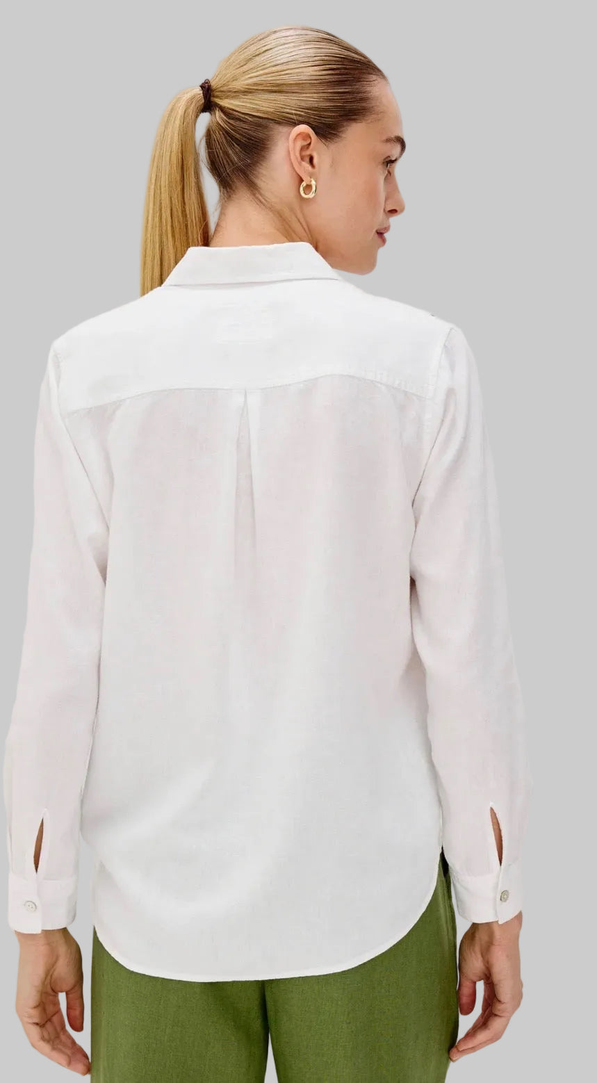 Samar White Button Down