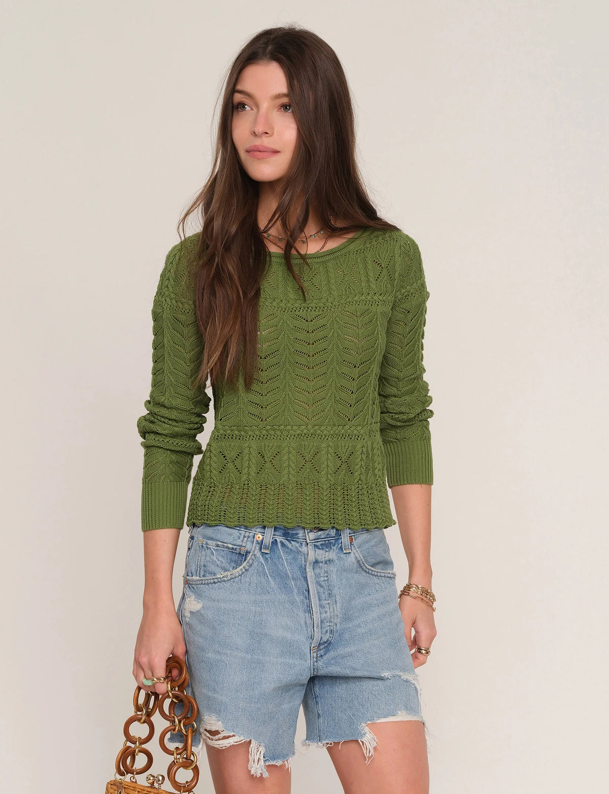 Hansen Sweater in Grass