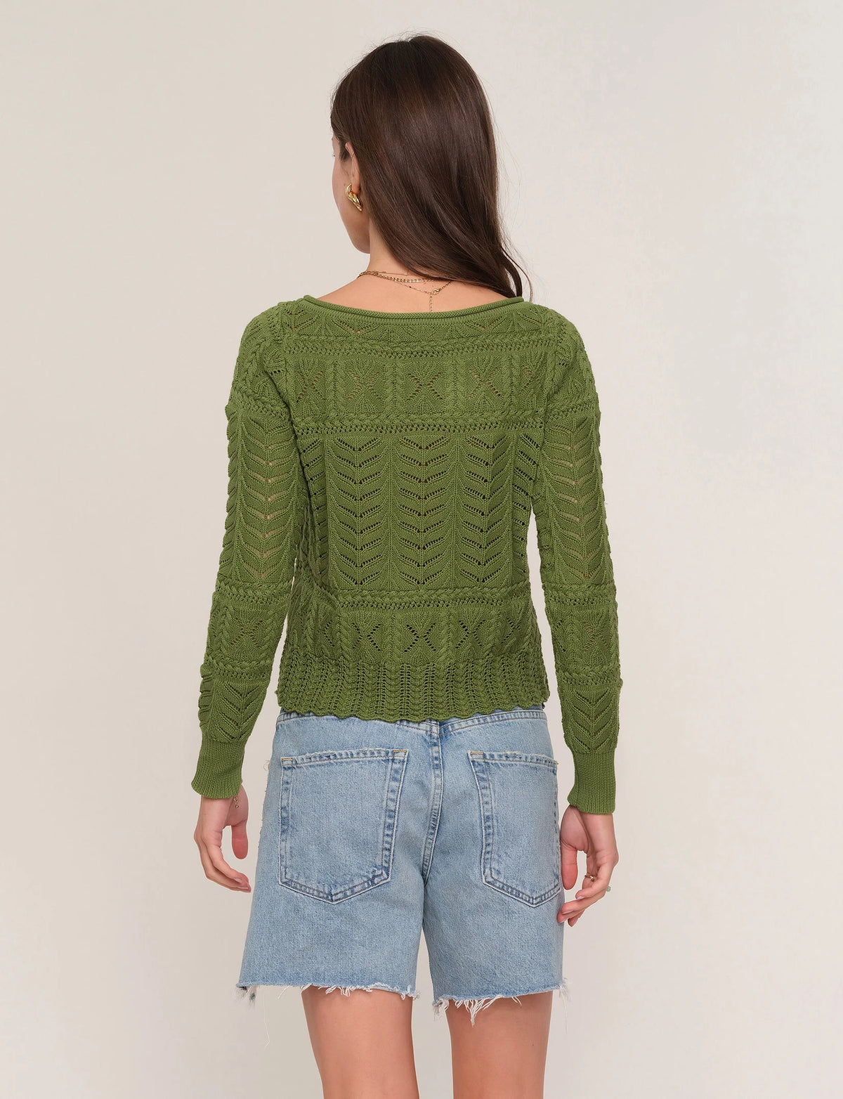 Hansen Sweater in Grass