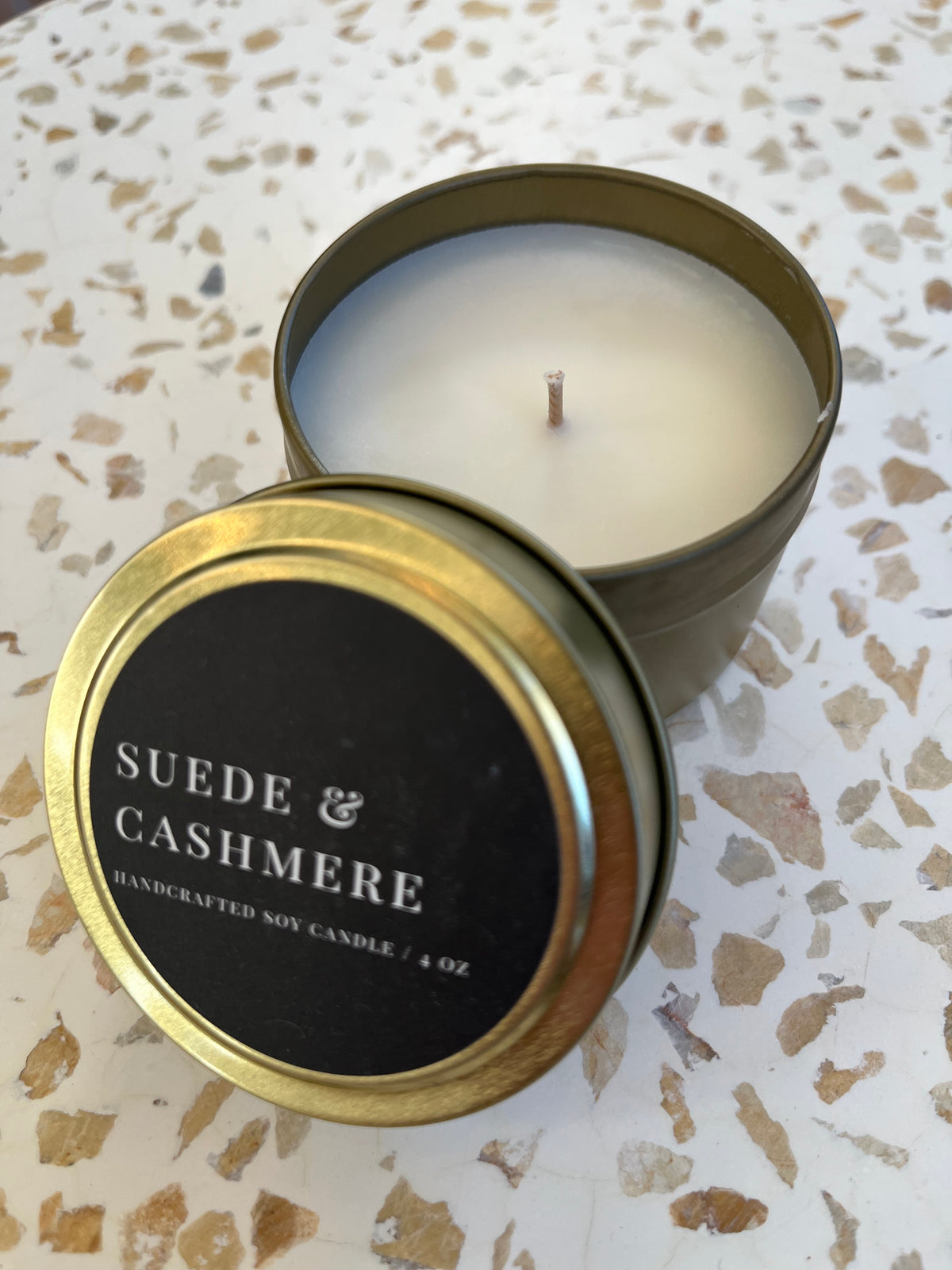 Suede & Cashmere 4oz candle