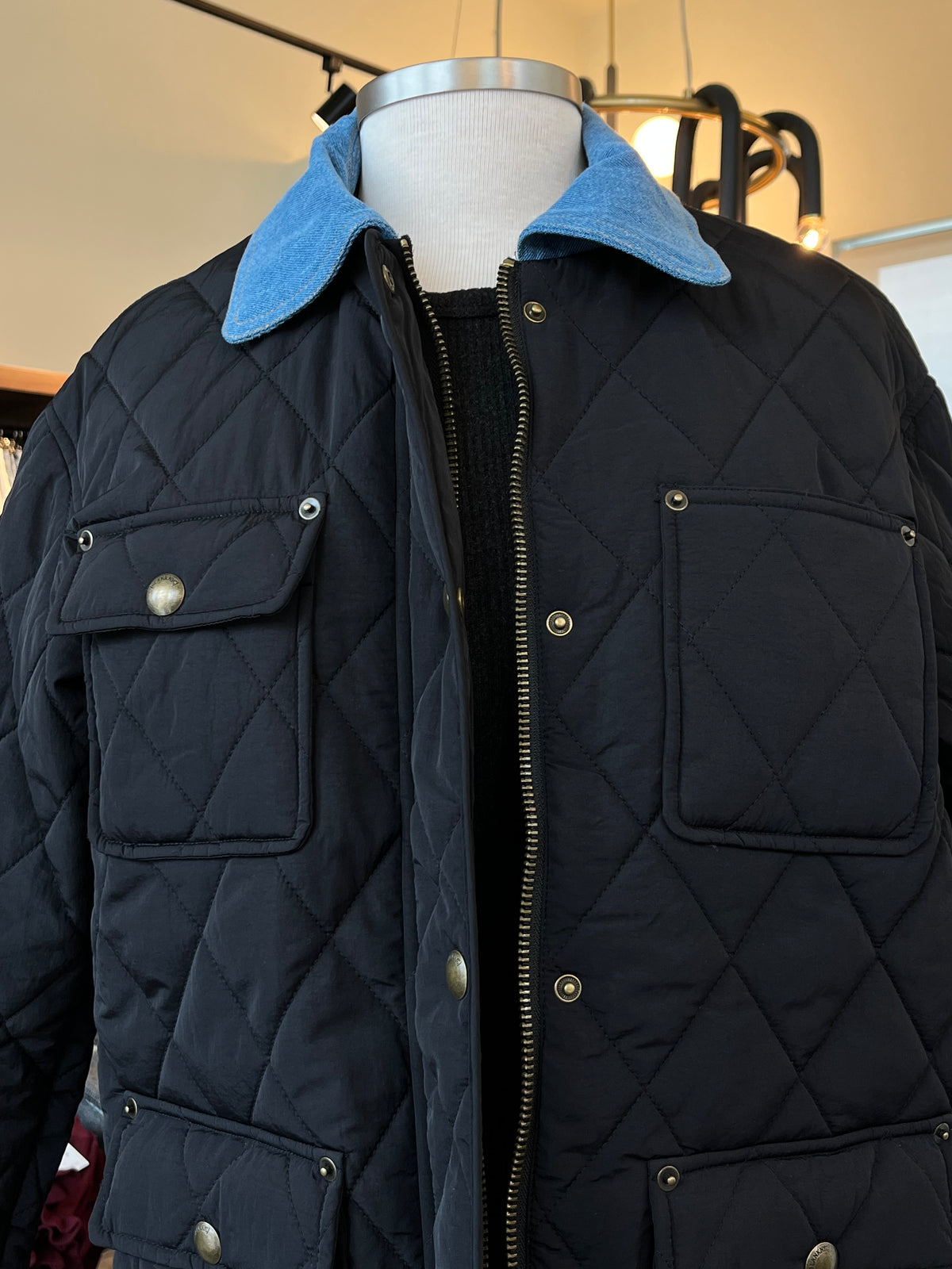 Barn Charm Black Combo Jacket
