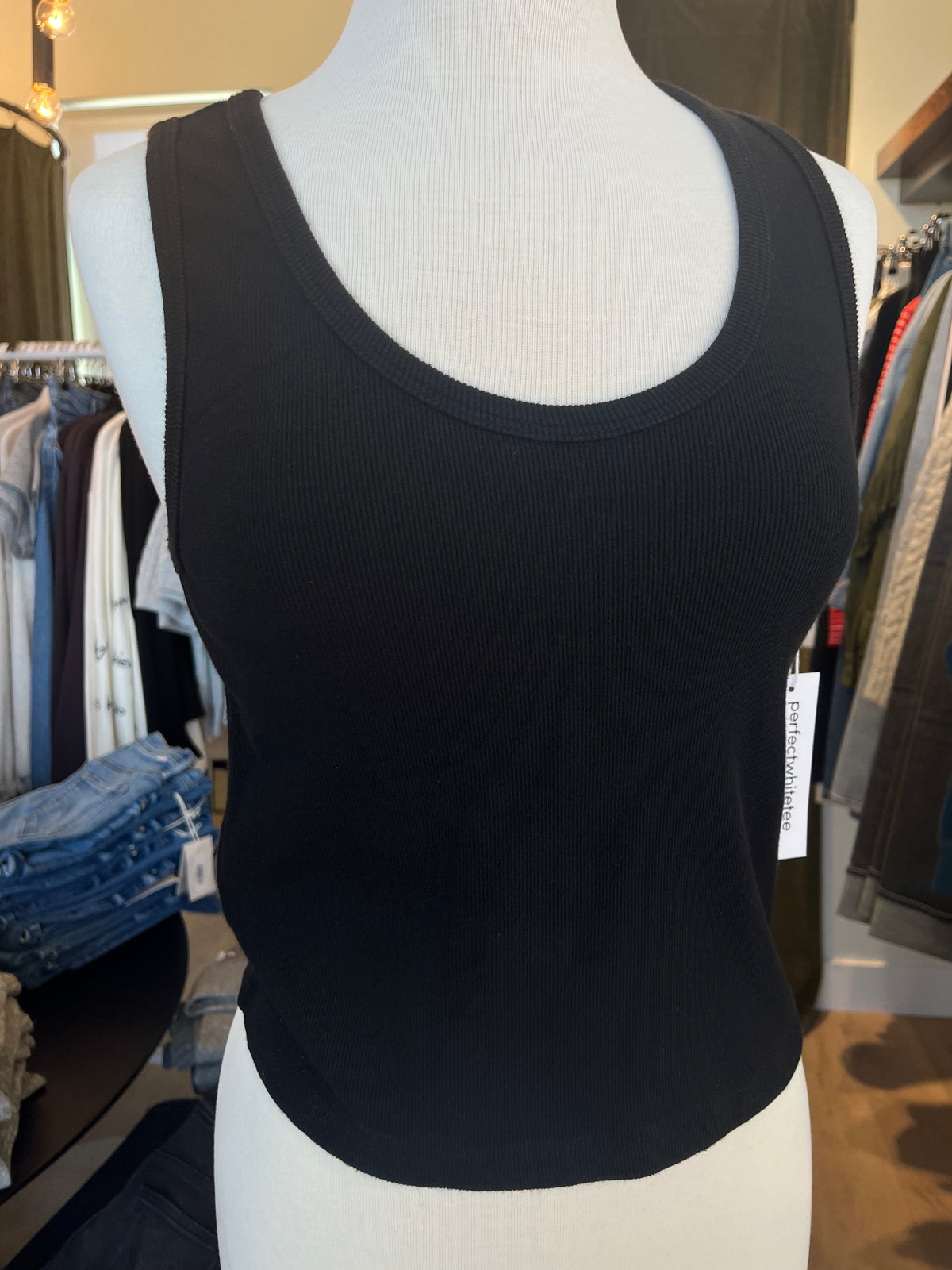 Blondie Structured Rib Tank