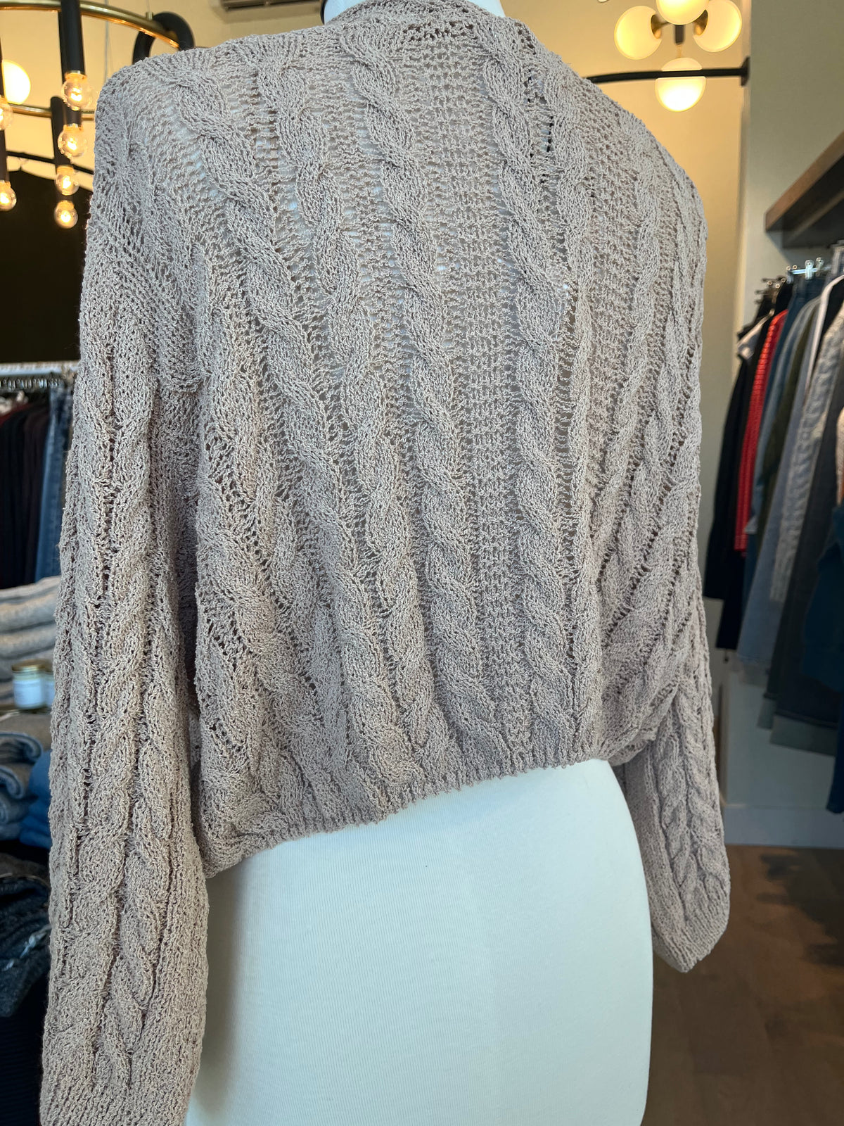 Winnie knitted cardigan