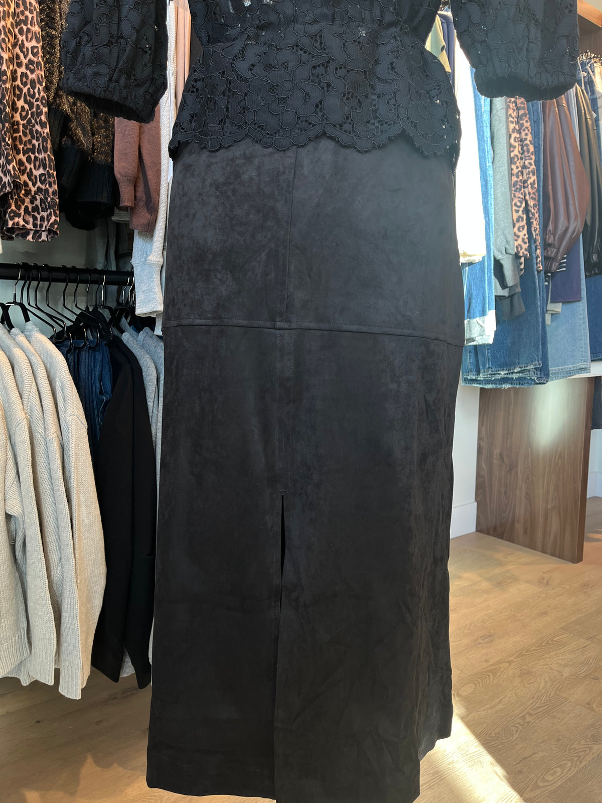 Raquel Black Vegan Skirt
