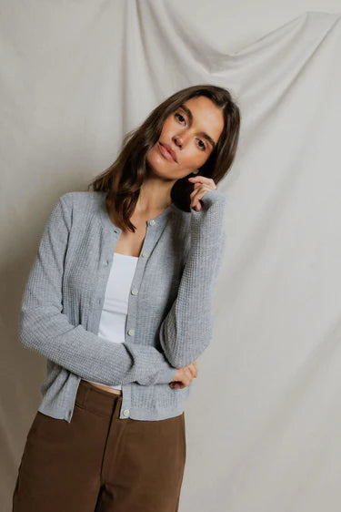 Pauline pointelle sweater
