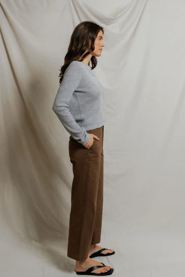 Pauline pointelle sweater