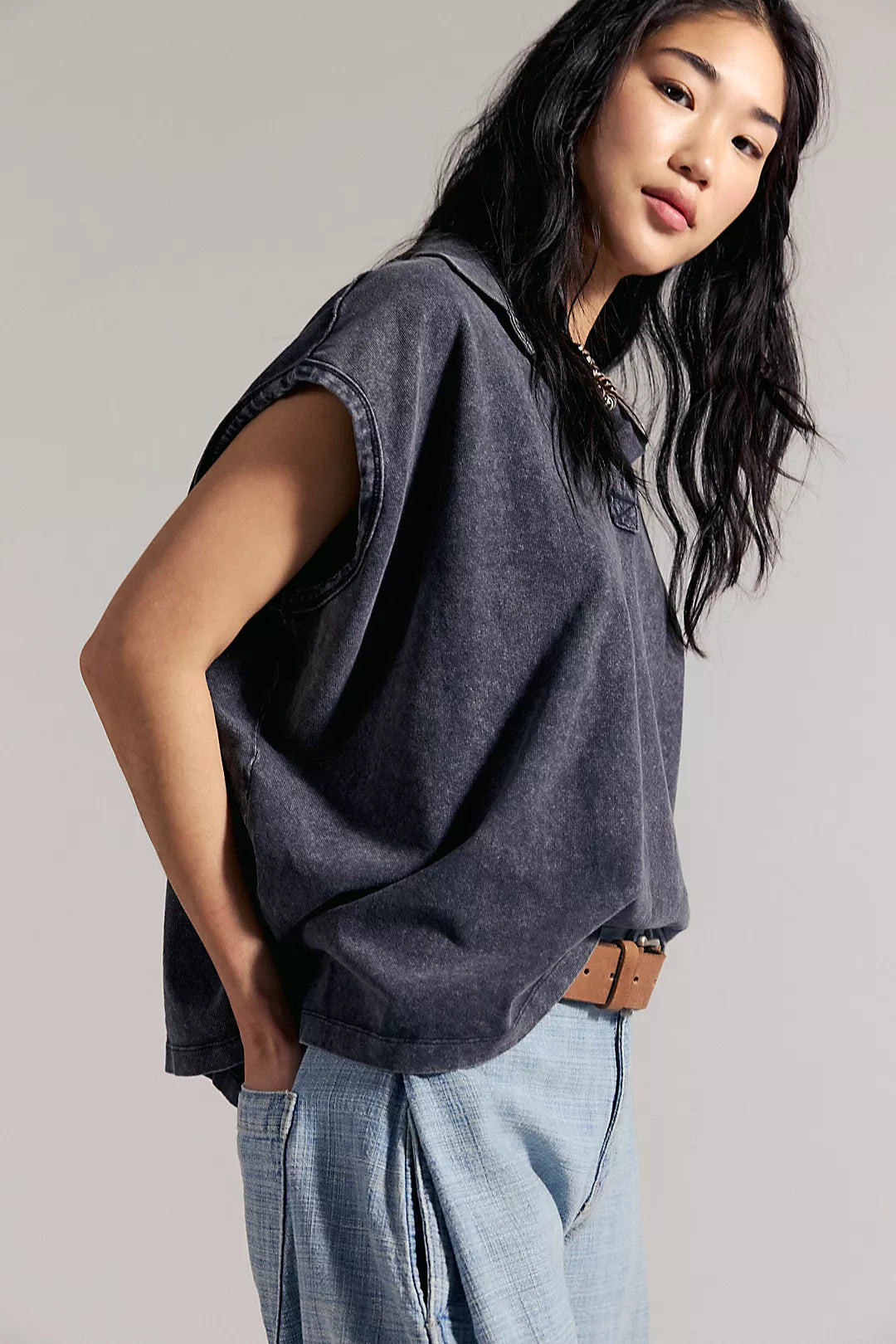 Keep On Polo in Washed Black