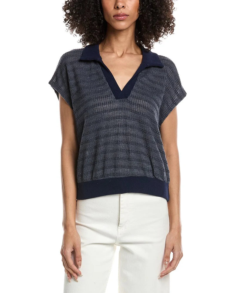 Saal Textured Stripe Tee