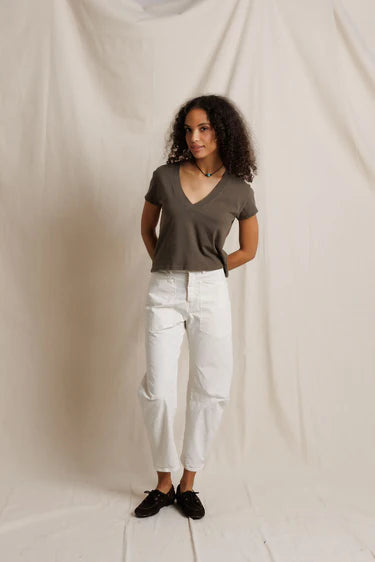 Alanis Dark Olive T-Shirt