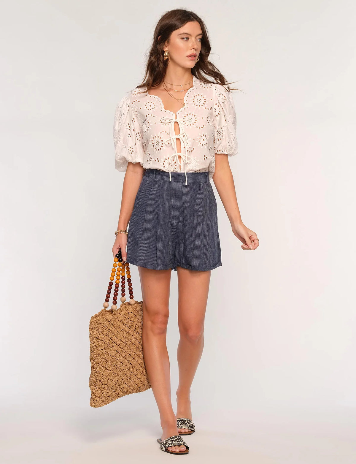 Taye Navy Short