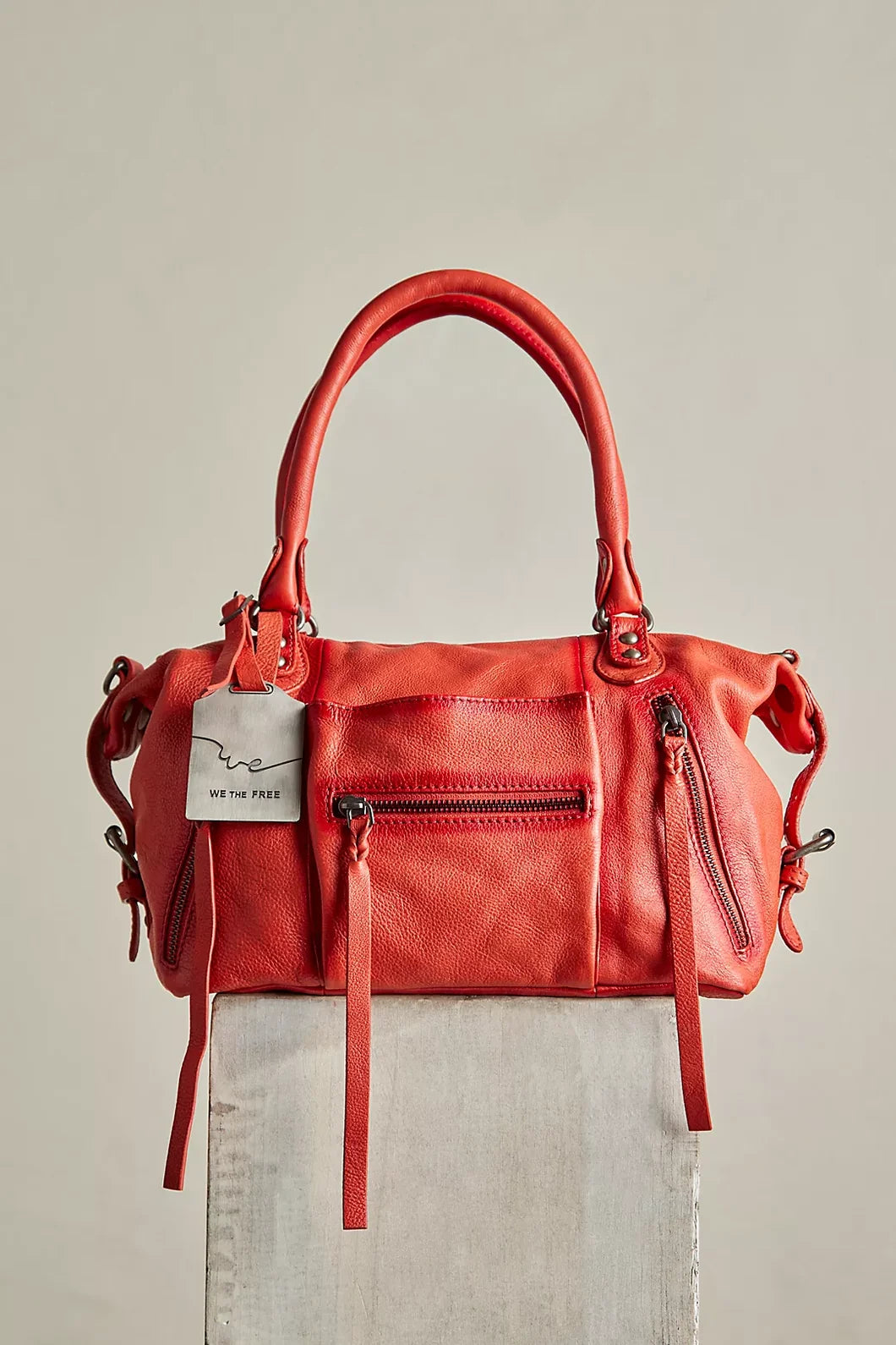 WTF Emerson Tote in Rusty Red