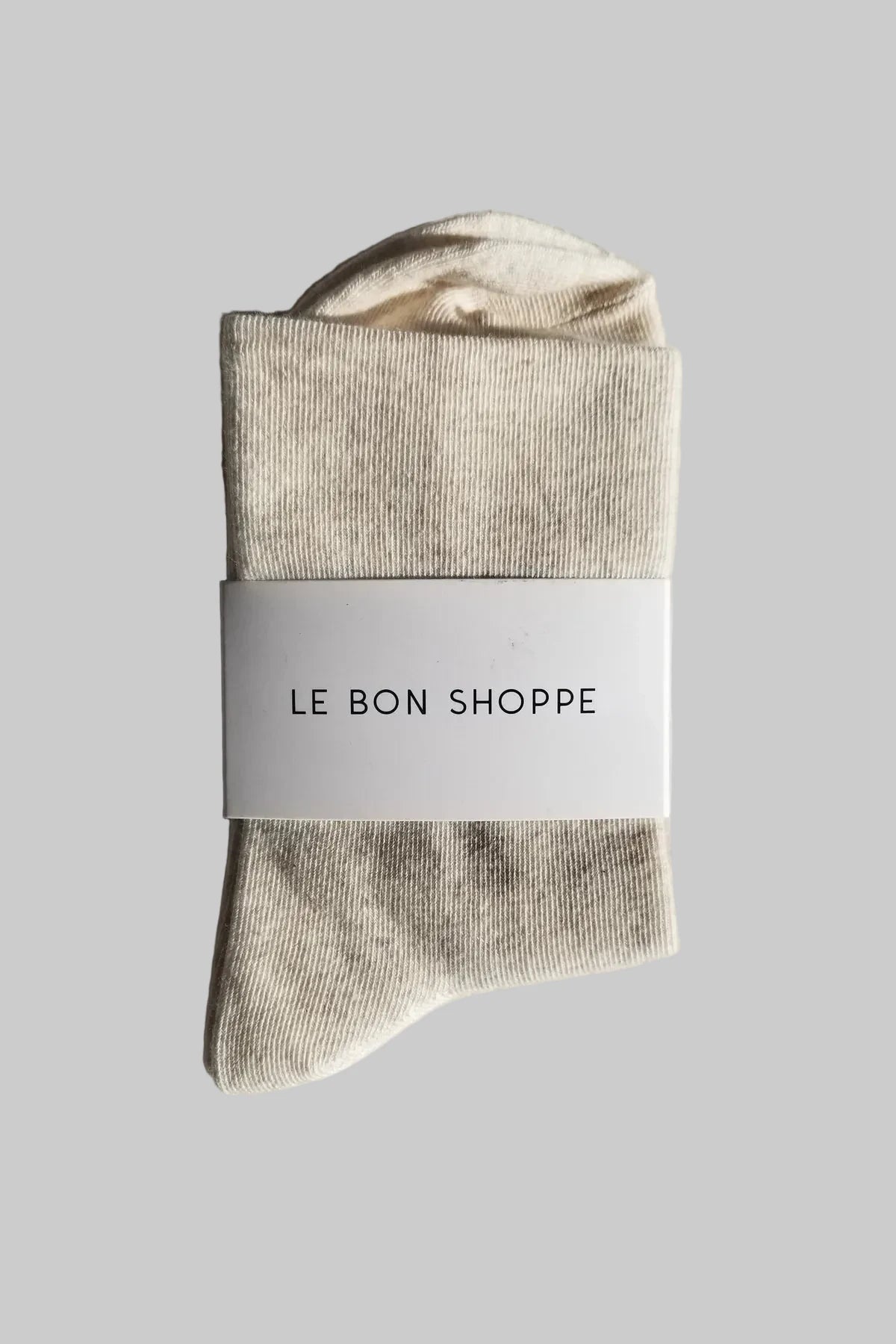 Sneaker socks in oatmeal
