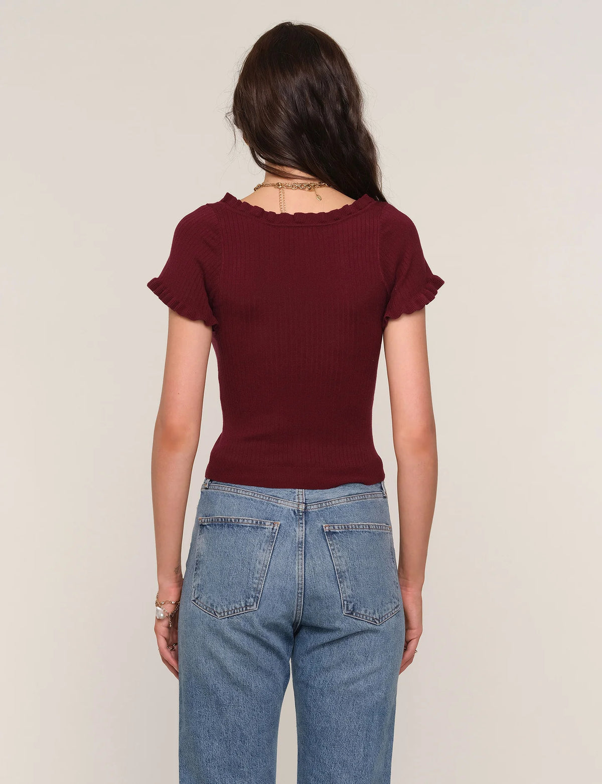 Sathia Merlot Top
