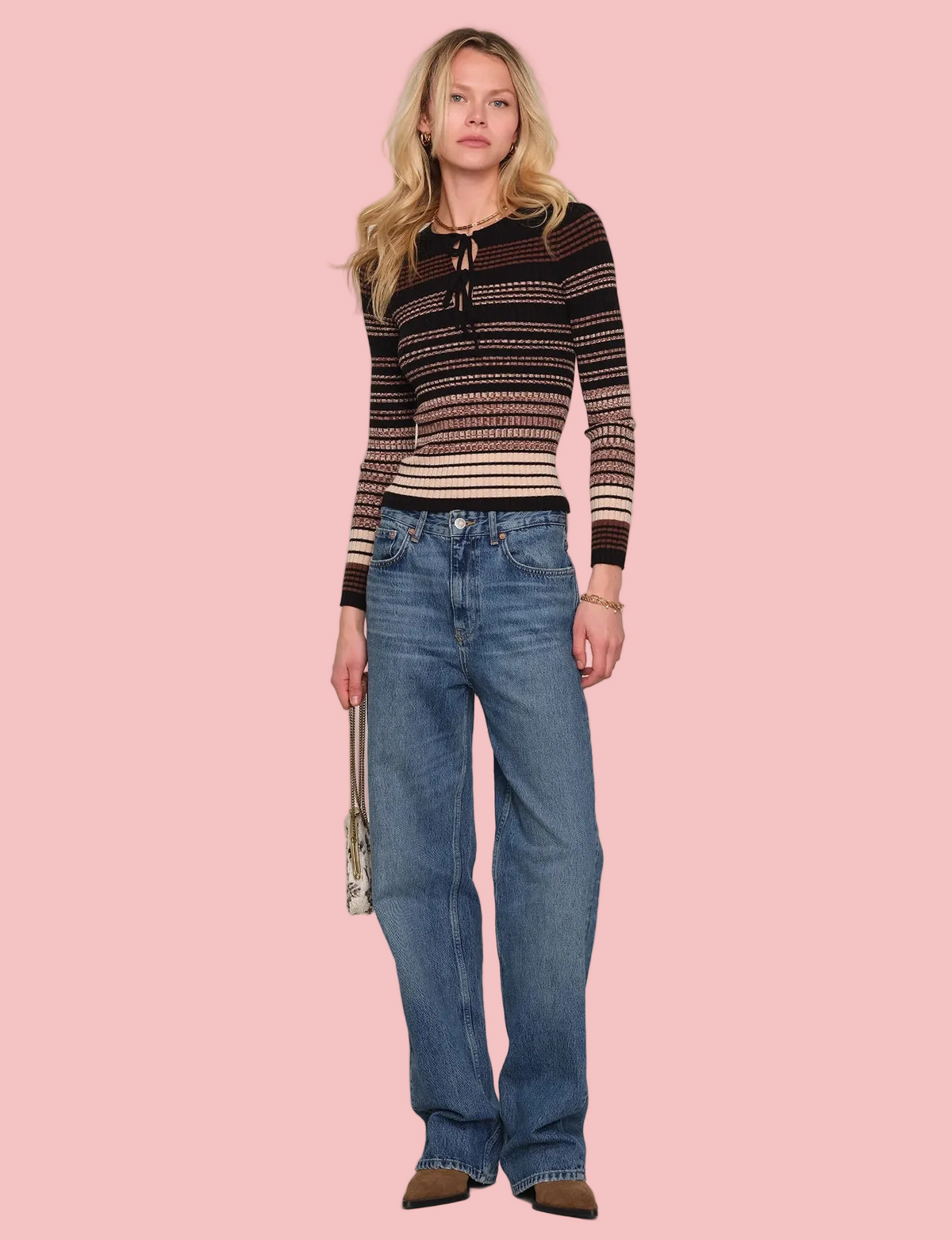Multi Stripe Long Sleeve
