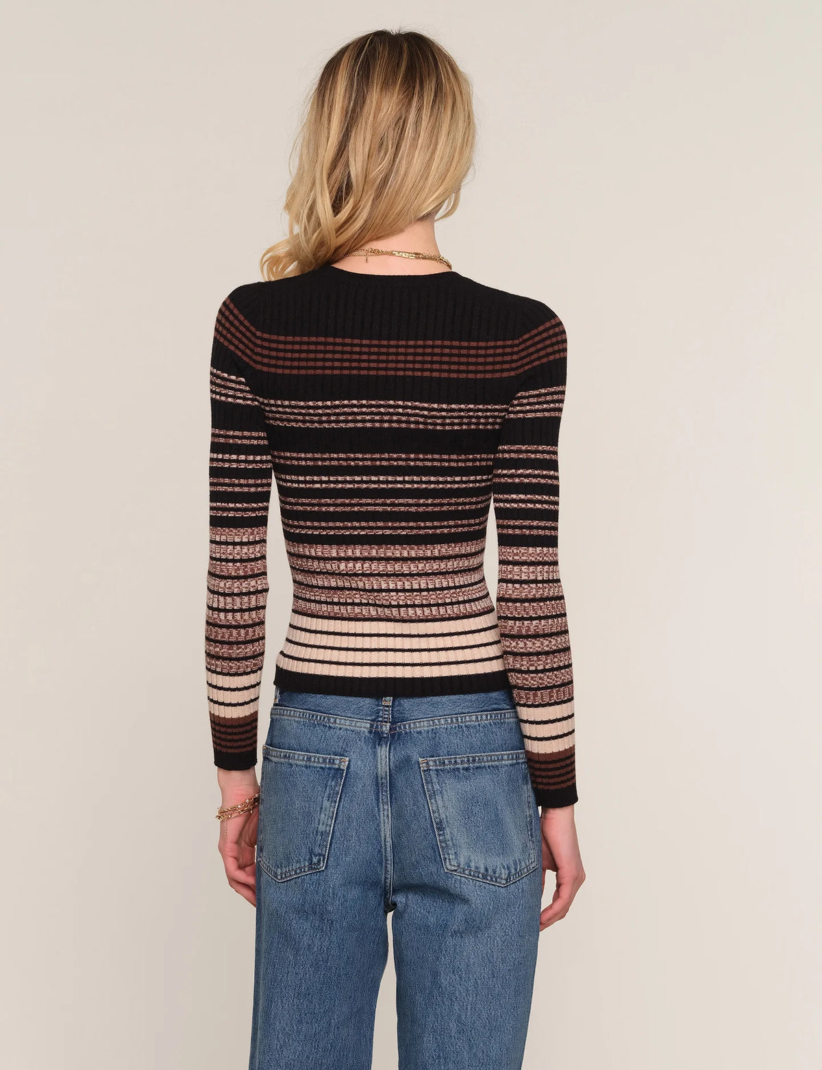 Multi Stripe Long Sleeve