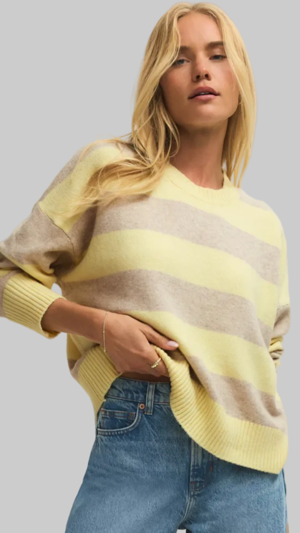 Sunnyside Cirrus Stripe Sweater