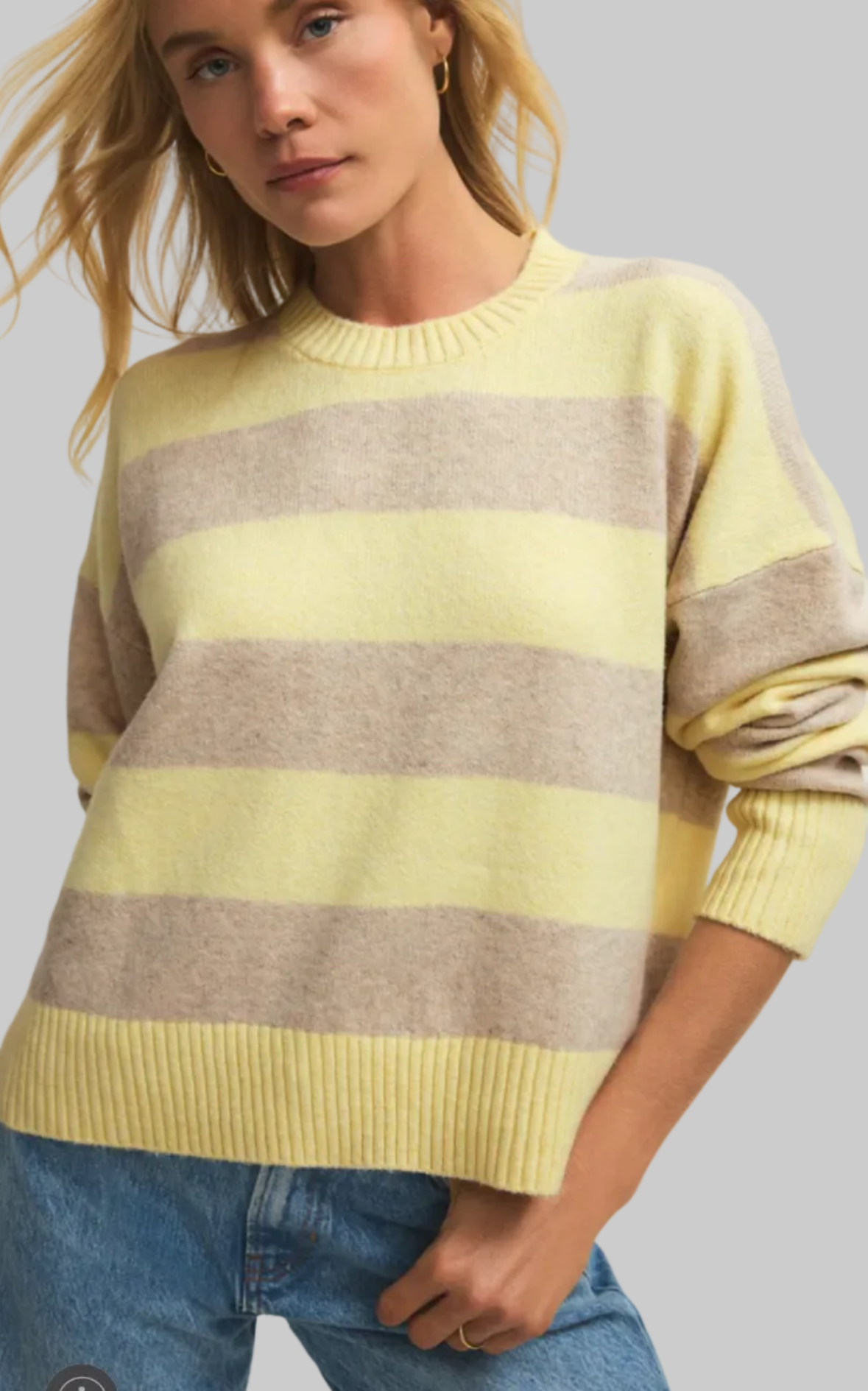 Sunnyside Cirrus Stripe Sweater