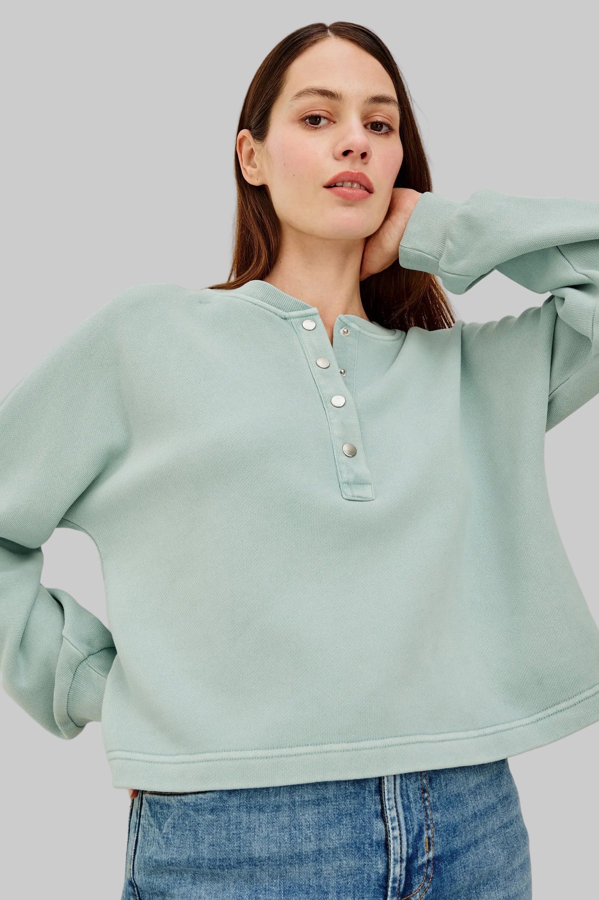 Leonie Arctic Blue Pullover
