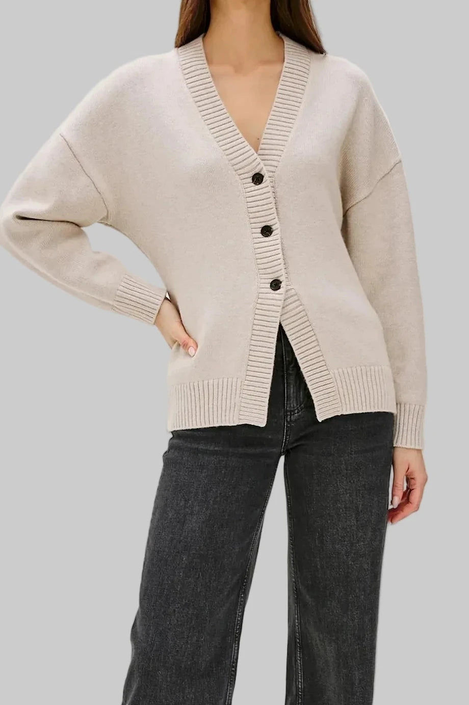 Philippa Sweater in Taupe