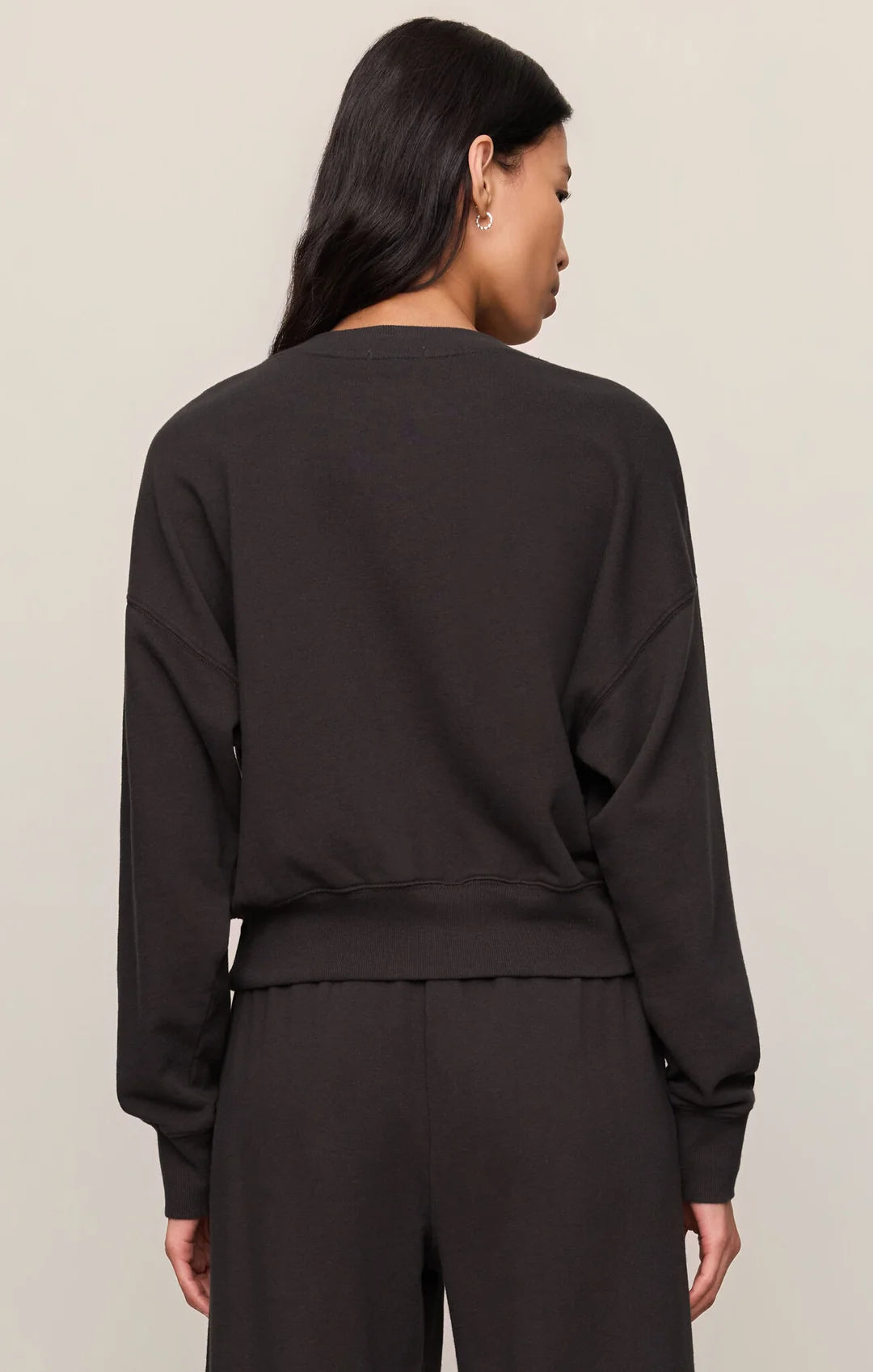 Ash Black Clubhouse Sweatshirt