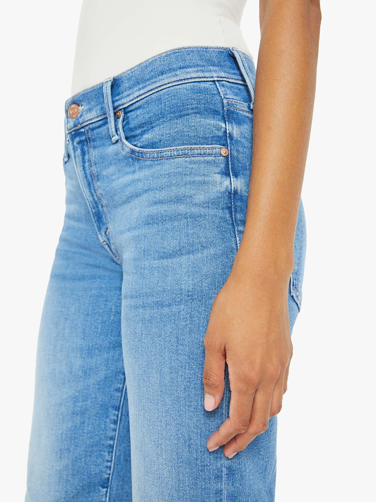 Midrise Rambler Zip Ankle in out of the blue