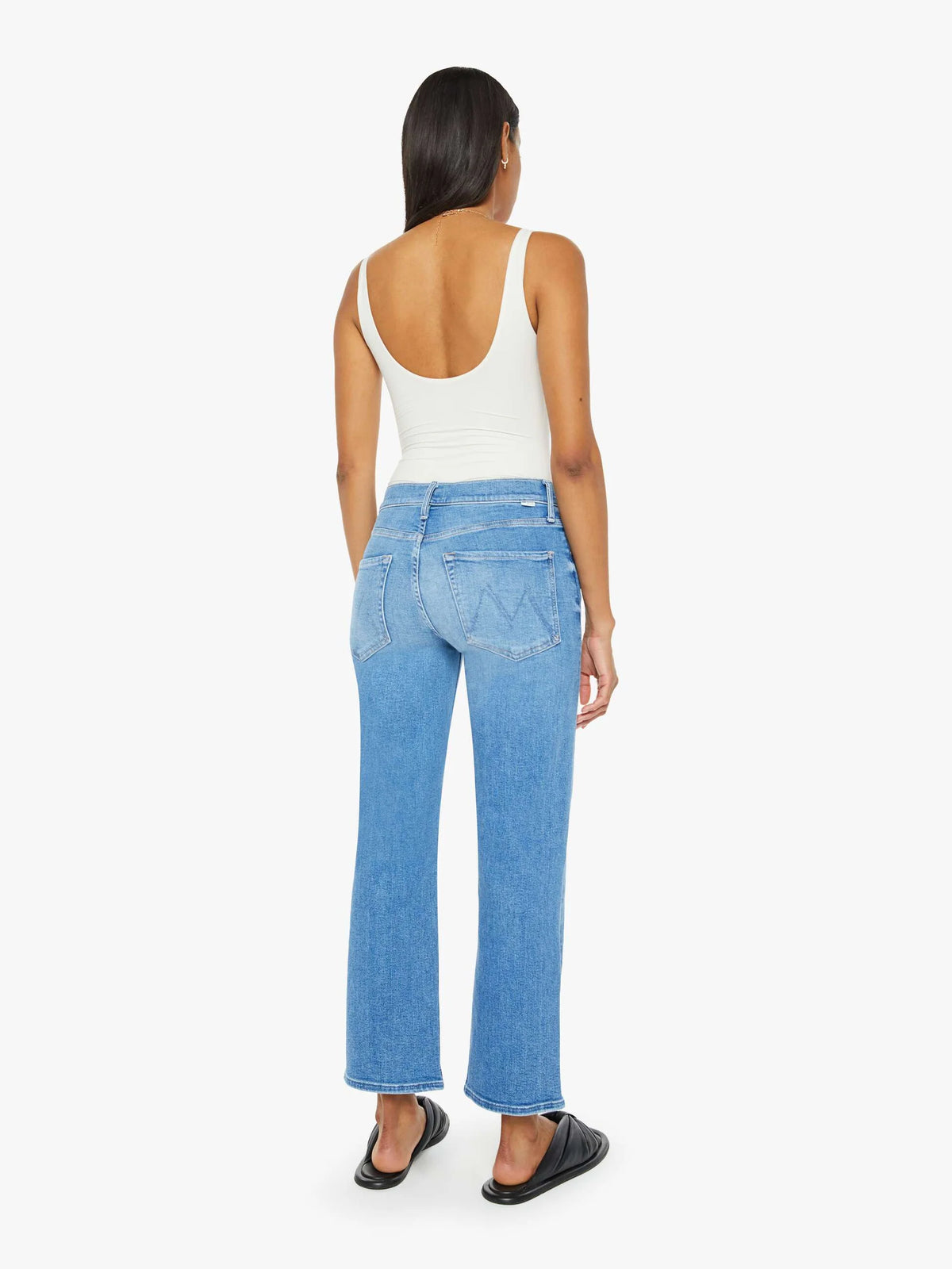 Midrise Rambler Zip Ankle in out of the blue