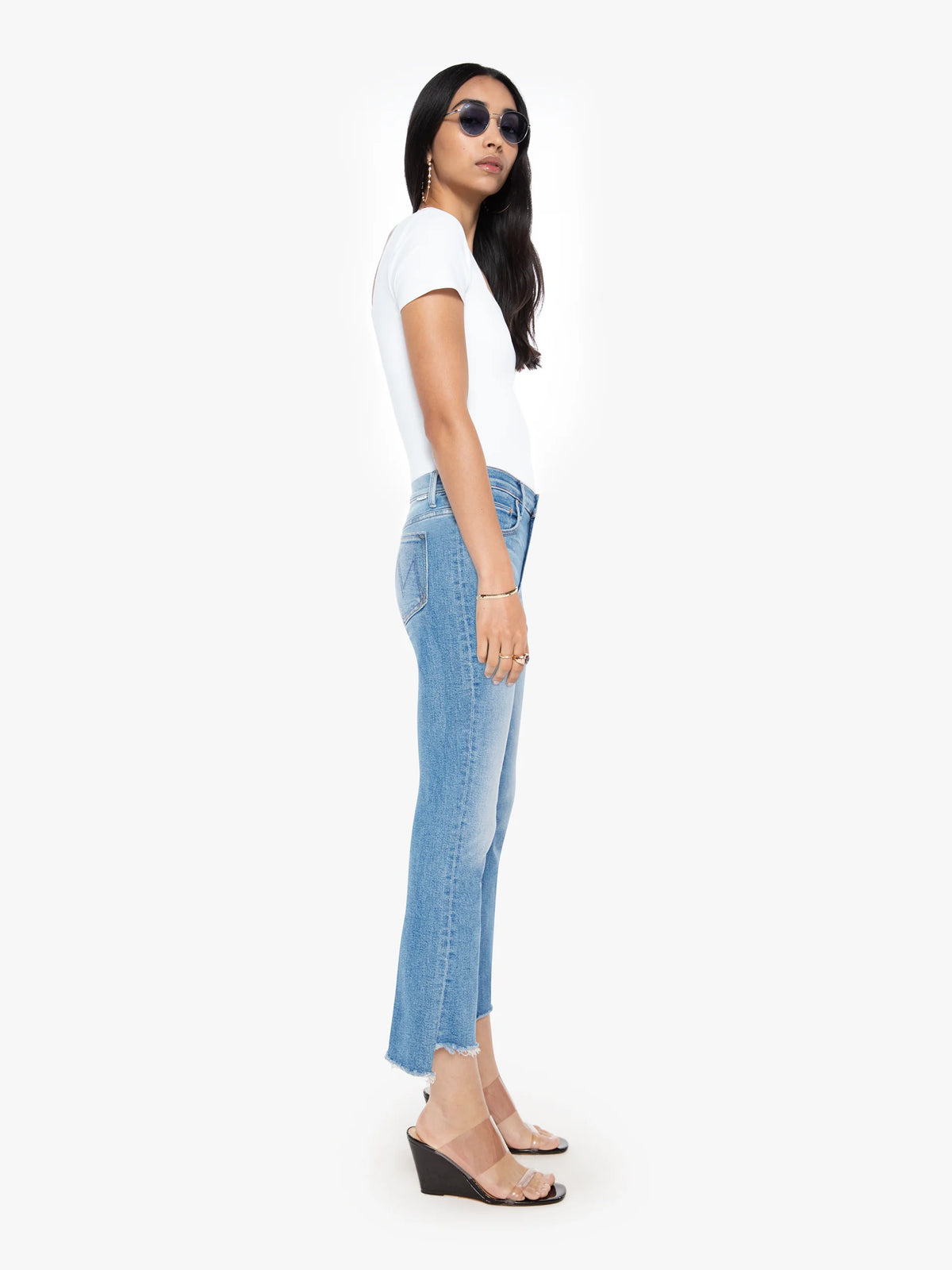 Out of the Blue Insider Crop Step Fray