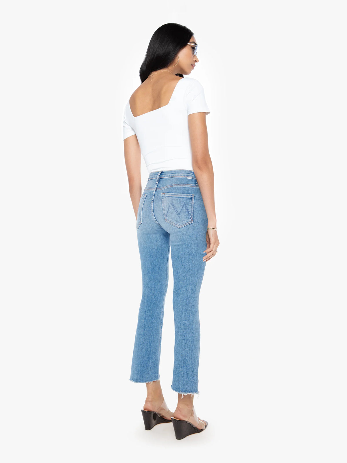 Out of the Blue Insider Crop Step Fray