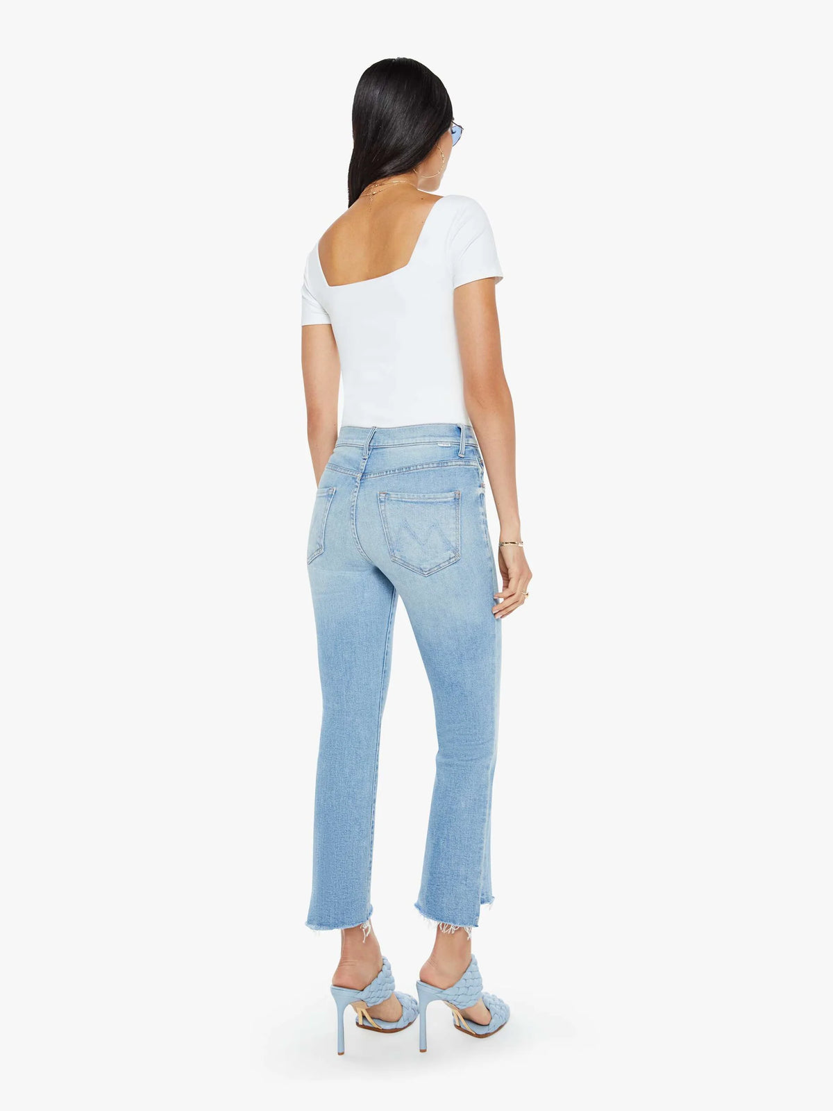 Can You Dig It Insider Crop Step Fray
