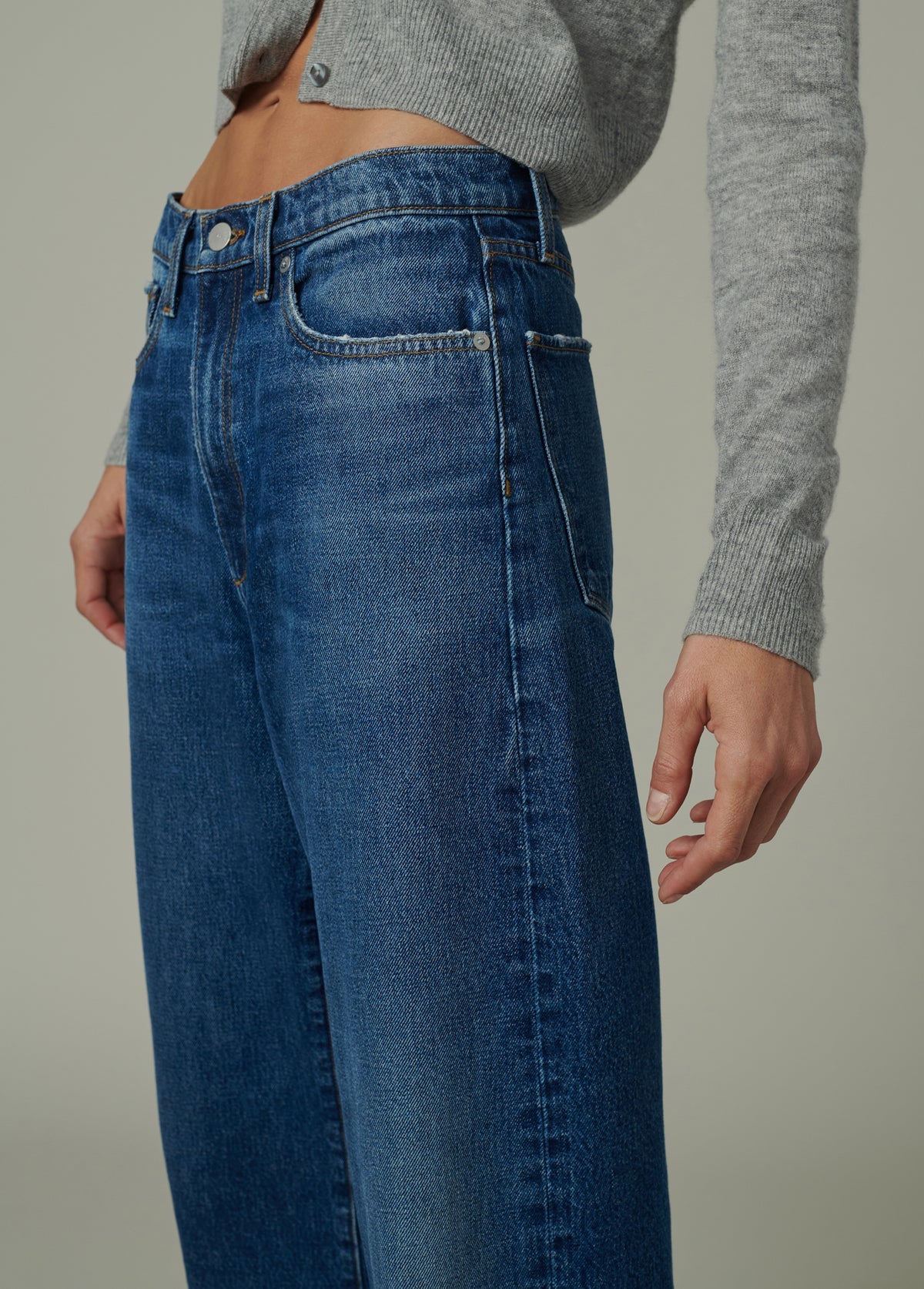 Pinnacle Ryan Low-slung baggy denim