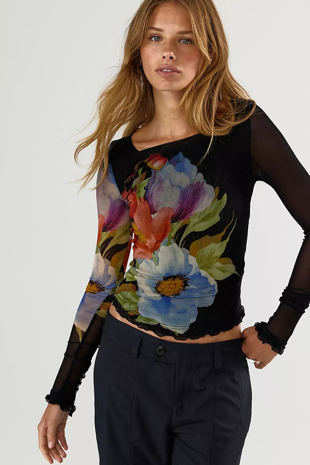 Lilly printed longsleeve
