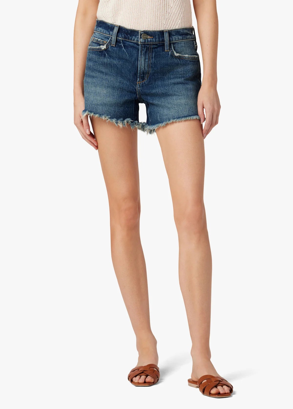 Hadley fray hem short