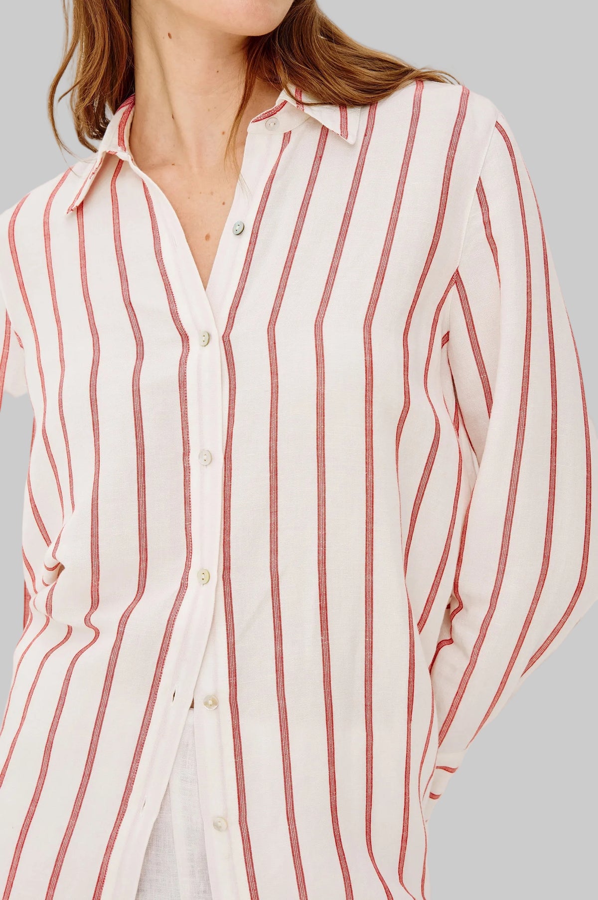 Scarlet Stripe Shirt