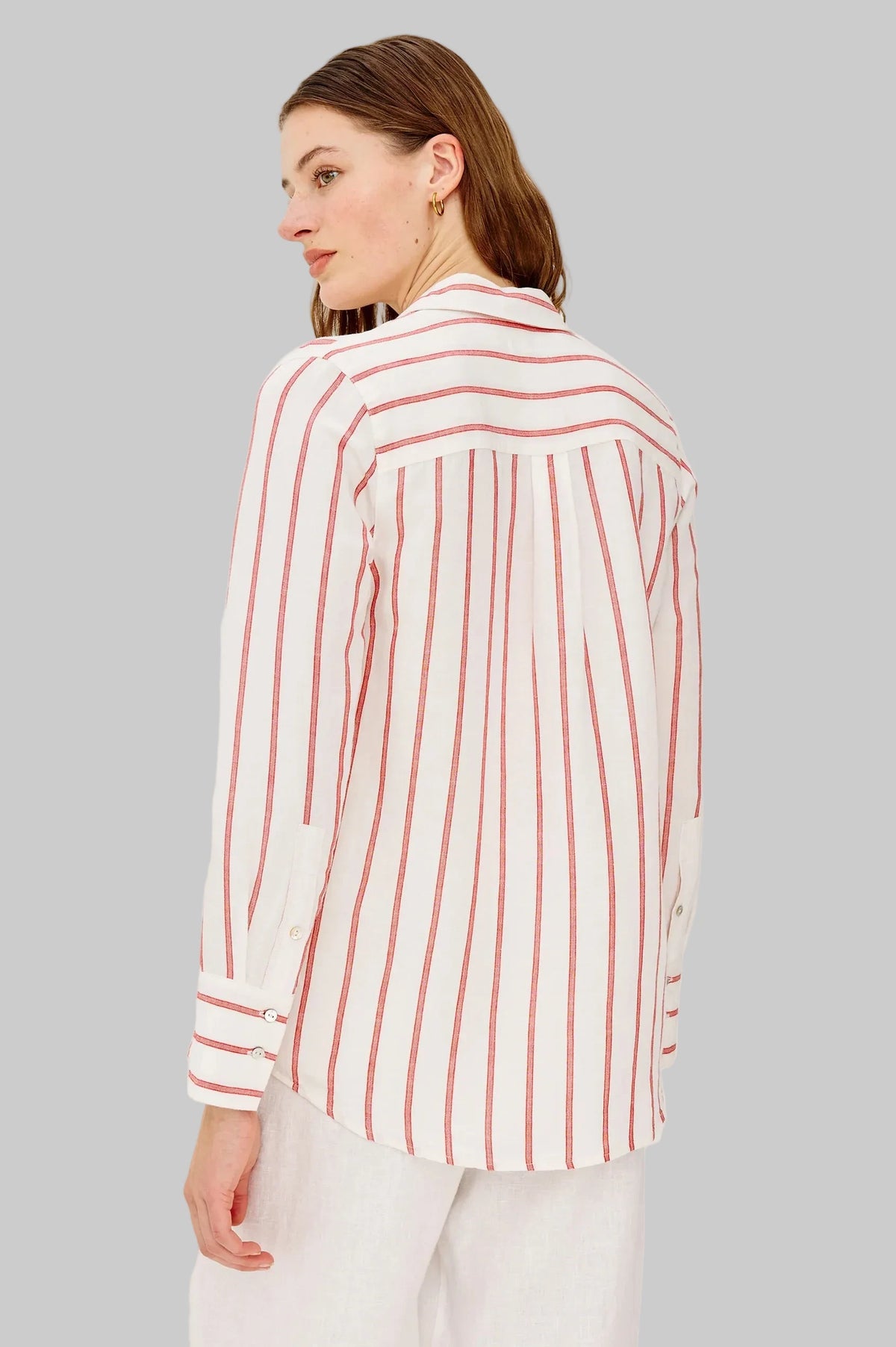 Scarlet Stripe Shirt