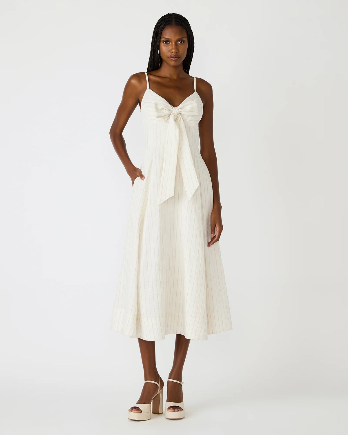 Lina Linen Dress