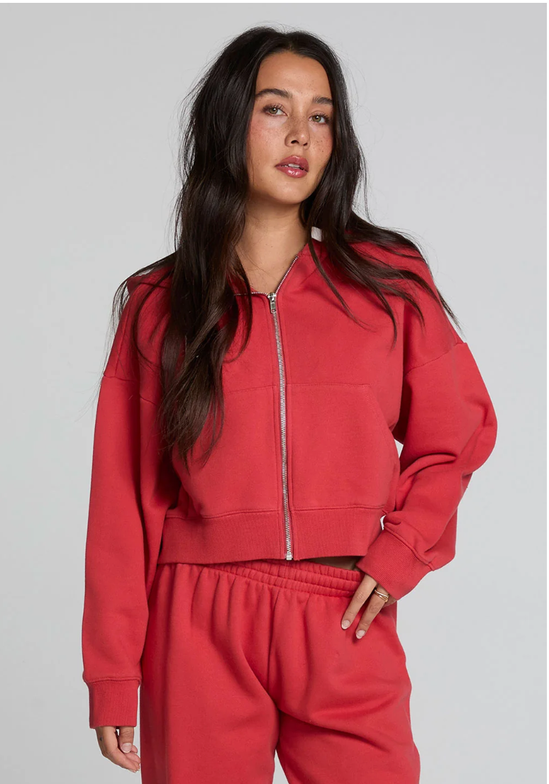Abilene Dry Red Zip Up