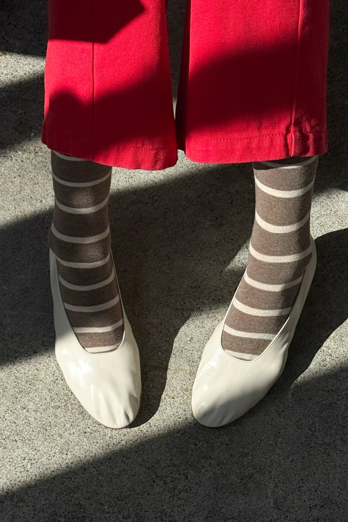 Mocha wally socks