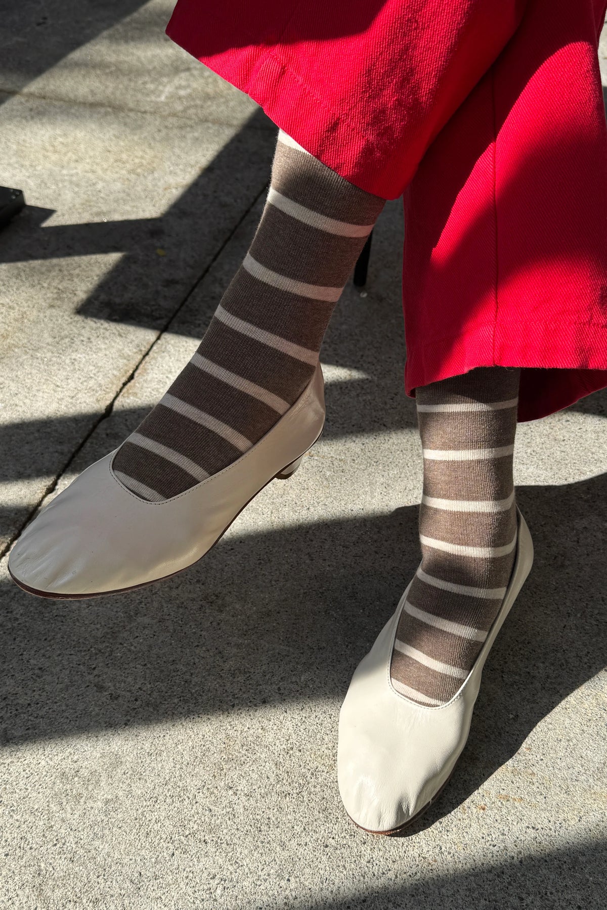 Mocha wally socks