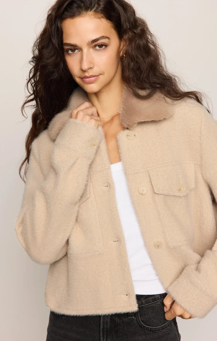 Peyton Jacket - Soft Ecru