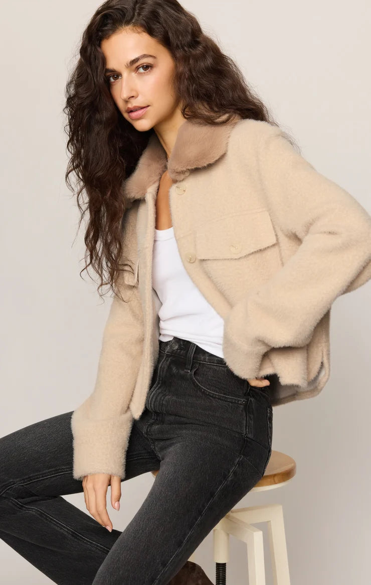 Peyton Jacket - Soft Ecru