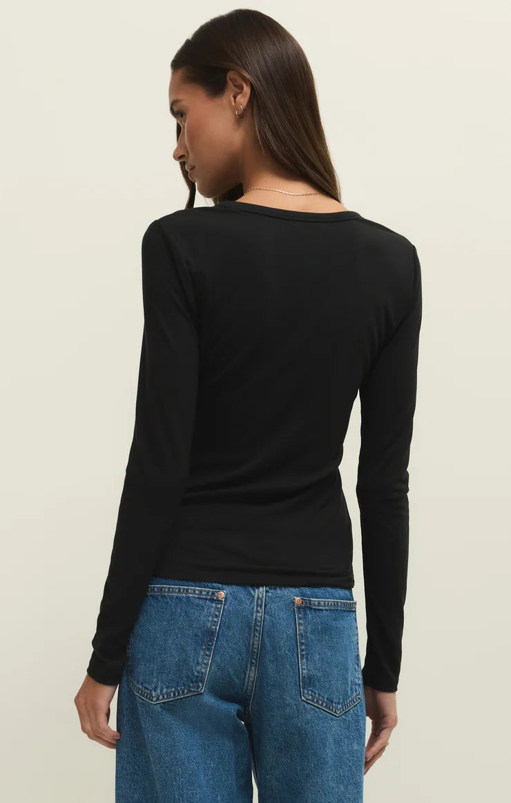Second skin black longsleeve