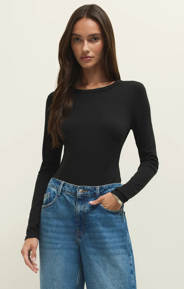 Second skin black longsleeve